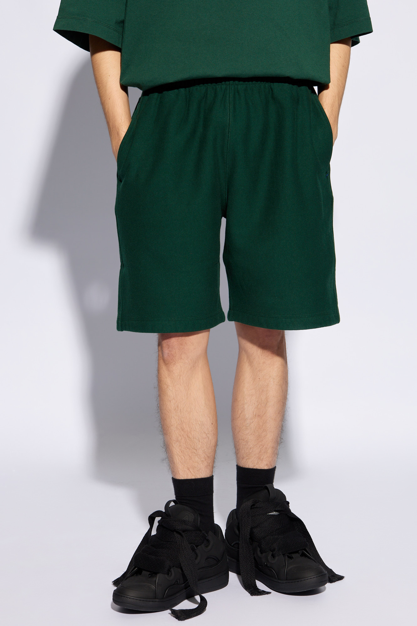 Burberry cotton hot sale shorts